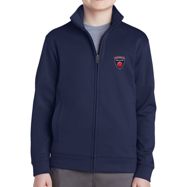 Norcal Elite Youth Sport Wick Fleece Full Zip Jacket Thumbnail