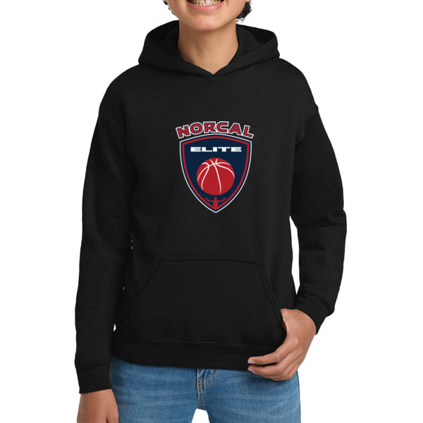 Norcal Elite Youth Heavy Blend Hooded Sweatshirt Thumbnail